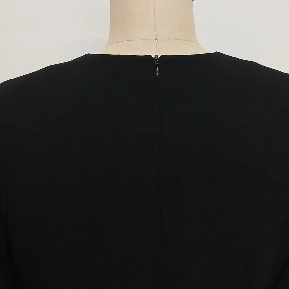 Vintage RICHILENE NEW YORK Little Black Dress Size 12